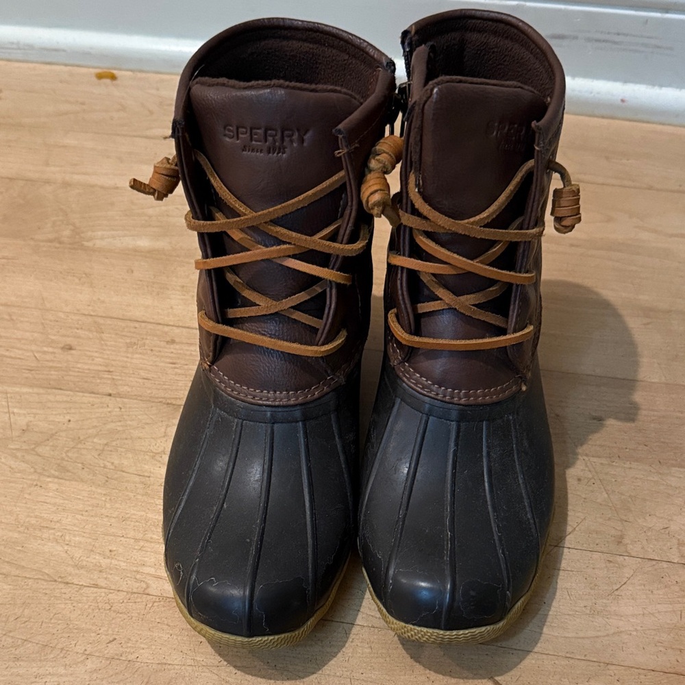 Sperry Leather Duck Boots